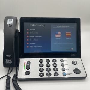 CapTel CT2400i Captioned Touch Screen WiFi Phone for Hearing Impaired
